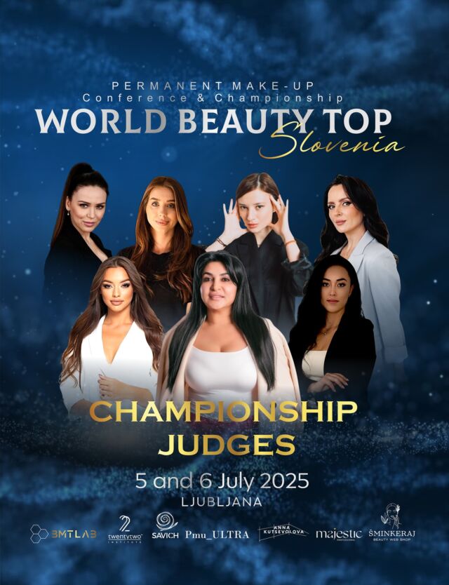 🔥The judging panel of our championship:• HEAD JUDGE Sabina Knaub, Germany 🇩🇪 @sabina.knaub @wulopgermany • Amela Kličic, Slovenia 🇸🇮 @aaabeautyboutique.pmu • Zoia Bianchi, Hungary 🇭🇺 @space_of_permanence • Belma Kurtović, Austria 🇦🇹 @beelma_kurtovic • Karla Melenti, Germany 🇩🇪 @permanent_schoen_delitzsch • Aldijana Kvrgić, Slovenia 🇸🇮 @aldijanakv.pmu • Julia Graf, Germany 🇩🇪 @julia_graf_pmu We guarantee fair and independent judging. All our judges are professionals with extensive experience in the field of permanent makeup.🔥 Join the Semifinal in Slovenia – July 5, 2025 🔥Show your skills, win the stage,and get your ticket to the Grand Final in Egypt – December 1–3! 🏆🇪🇬🎯 Are you ready to shine on the international stage?This is your moment!Info & registration ☎️ WhatsApp: + 39 3381526911✉️ Mail: info@worldbeautytop.com🌍 Link in bio